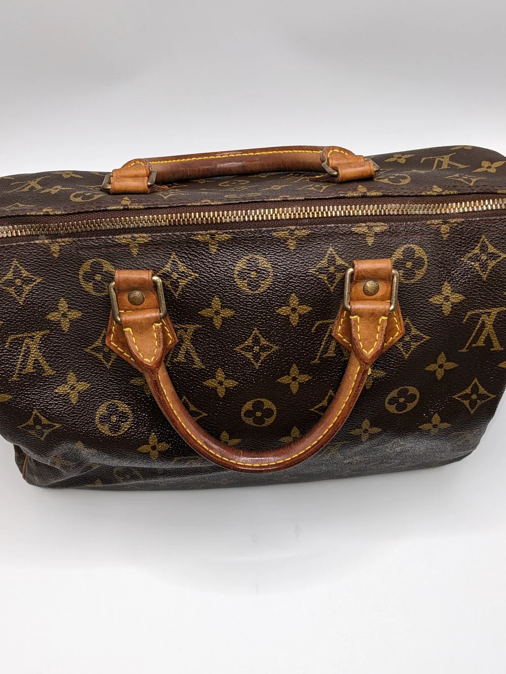 Louis Vuitton Monogram Speedy 35 – Authentic Vintage